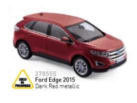 Ford  - 2015 dark red metallic - 1:43 - Norev - 270555 - nor270555 | The Diecast Company