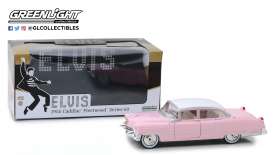 Cadillac  - Fleetwood *Elvis* 1955 pink - 1:24 - GreenLight - 84092 - gl84092 | The Diecast Company
