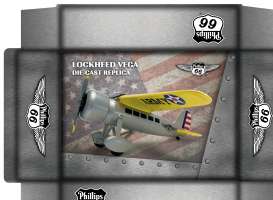 Lockheed  - Vega 1927 silver/yellow - Liberty Classics - 21140 - lc21140 | The Diecast Company