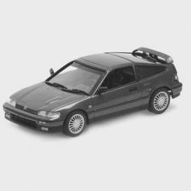 Honda  - CR-X MK2 1987 black - 1:87 - Minichamps - 870161022 - mc870161022 | The Diecast Company