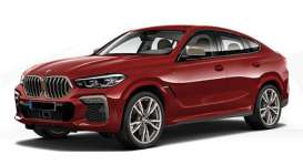 BMW  - x6 2020 red metallic - 1:87 - Minichamps - 870020522 - mc870020522 | The Diecast Company