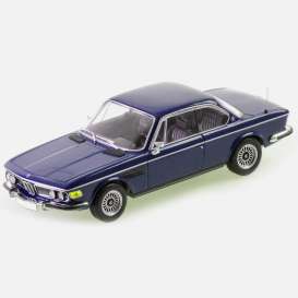 BMW  - 3.0 CSI 1971 blue metallic - 1:87 - Minichamps - 870020020 - mc870020020 | The Diecast Company