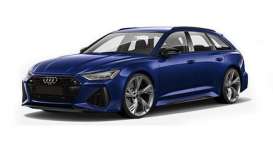 Audi  - RS 6 Avant 2019 blue metallic - 1:87 - Minichamps - 87001010011 - mc870010011 | The Diecast Company