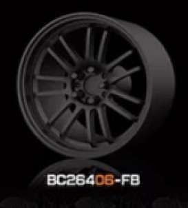 Wheels & tires Rims & tires - 2021 flat black - 1:64 - Mot Hobby - BC26405-FB - MotBC26405-FB | The Diecast Company