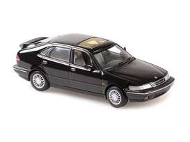 Saab  - 900 Saloon 4-Door 1995 black - 1:43 - Maxichamps - 940170501 - mc940170501 | The Diecast Company