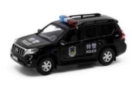 Toyota  - Prado Shenzhen SWAT black - 1:64 - Tiny Toys - ATCCN64001 - tinyATCCN64001 | The Diecast Company