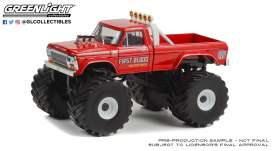 Ford  - F-250 Monster Truck 1978 red - 1:43 - GreenLight - 88052 - gl88052 | The Diecast Company