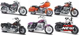 Harley Davidson  - various - 1:18 - Maisto - 34360-38A - mai34360-38A | The Diecast Company
