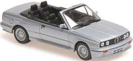 BMW  - M3 cabriolet E30 1988 silver - 1:43 - Maxichamps - 940020332 - mc940020332 | The Diecast Company