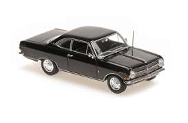 Opel  - Rekord A coupe 1962 black - 1:43 - Maxichamps - 940041021 - mc940041021 | The Diecast Company
