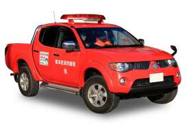 Mitsubishi  - L200 pick-up red - 1:43 - Vitesse SunStar - 29345 - vss29345 | The Diecast Company
