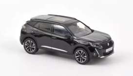 Peugeot  - 2008 GT 2020 black - 1:43 - Norev - 472865 - nor472865 | The Diecast Company