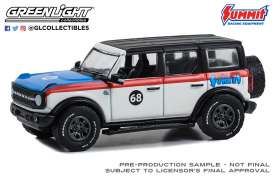 Ford  - Bronco 2022 blue/red/white - 1:64 - GreenLight - 30447 - gl30447 | The Diecast Company