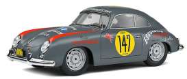 Porsche  - 356 Pre-A 1954 grey - 1:18 - Solido - 1802807 - soli1802807 | The Diecast Company
