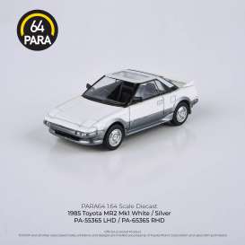 Toyota  - MR2 MKI 1985 silver - 1:64 - Para64 - 55365 - pa55365lhd | The Diecast Company