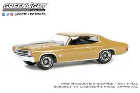 Chevrolet  - Chevelle SS 454 1971 gold - 1:64 - GreenLight - 13350C - gl13350C | The Diecast Company