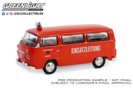 Volkswagen  - Type 2 1978 red - 1:64 - GreenLight - 36100C - gl36100C | The Diecast Company