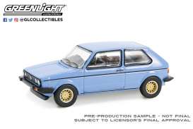 Volkswagen  - Golf 1982 blue - 1:64 - GreenLight - 36100F - gl36100F | The Diecast Company