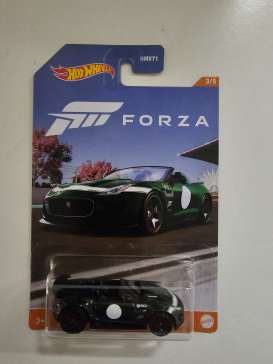 Jaguar  - F-Type Project 7 *Forza* 2015 dark green - 1:64 - Hotwheels - HLK27 - hwmvHLK27 | The Diecast Company
