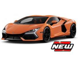 Lamborghini  - Revuelto orange - 1:24 - Bburago - 21106o - bura21106o | The Diecast Company