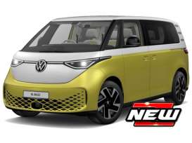 Volkswagen  - ID BUZZ white/yellow-green - 1:24 - Maisto - 32914 - mai32914 | The Diecast Company