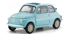 Fiat  - Nuova 500 blue - 1:18 - Kyosho - Kyo8966LB - kyo8966LB | The Diecast Company