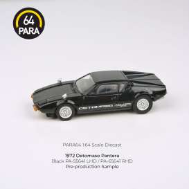 De Tomaso  - Pantera 1972 black - 1:64 - Para64 - 55641 - pa55641lhd | The Diecast Company