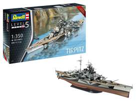 Boats  - Tirpitz  - 1:350 - Revell - Germany - 05096 - revell05096 | The Diecast Company
