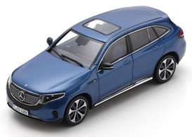 Mercedes Benz  - EQC blue - 1:43 - Schuco - 03997 - schuco03997 | The Diecast Company