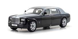 Rolls Royce  - black/silver - 1:18 - Kyosho - 08841BKS - kyo8841BS | The Diecast Company