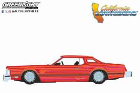 Ford  - Thunderbird 1973 red - 1:64 - GreenLight - 63070E - gl63070E | The Diecast Company