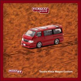 Toyota  - Hiace red - 1:64 - Tarmac - T64R-078-RE - TC-T64R078RE | The Diecast Company