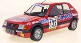Peugeot  - 205 GTI 1986 red - 1:18 - Solido - 1801717 - soli1801717 | The Diecast Company