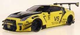 Nissan  - GT-R  R35 2020 yellow/black - 1:18 - Solido - 1805809 - soli1805809 | The Diecast Company