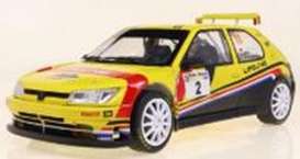 Peugeot  - 306 2022 yellow/red - 1:18 - Solido - 1808304 - soli1808304 | The Diecast Company