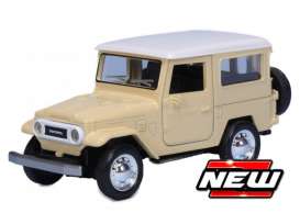 Toyota  - Land Cruiser FJ40 1960 beige - 1:43 - Maisto - 25001-22899C - mai25001-22899C | The Diecast Company