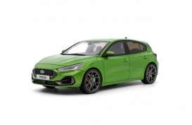 Ford  - Focus 2022 green - 1:18 - OttOmobile Miniatures - OT450 - otto450 | The Diecast Company
