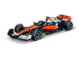 McLaren  - MCL60 2023 orange/black/blue - 1:43 - Bburago - 38087P - bura38087P | The Diecast Company