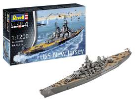 U.S.S.  - New Jersey  - 1:1200 - Revell - Germany - 05183 - revell05183 | The Diecast Company