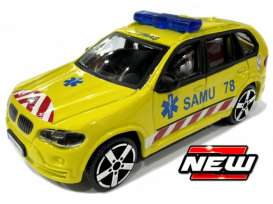 BMW  - X5 yellow/red/blue - 1:43 - Bburago - 30297 - bura30297 | The Diecast Company