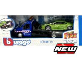 Lamborghini  - Huracan blue/green - 1:43 - Bburago - 31400-04 - bura31400-04 | The Diecast Company
