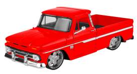 Chevrolet  - C10 1966 red - 1:24 - Motor Max - 73355r - mmax73355r-DDW | The Diecast Company
