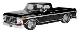 Ford  - F-150 pick-up custom 1979 black - 1:24 - Motor Max - 79346 - mmax79346bk-DDW | The Diecast Company