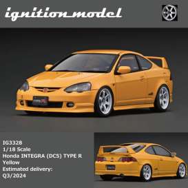 Honda  - Integra  (DC5) TYPE R  yellow - 1:18 - Ignition - IG3328 - IG3328 | The Diecast Company