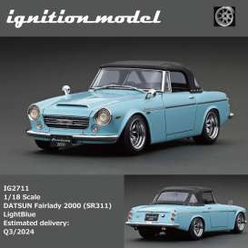 Datsun  - Fairlady 2000 (SR311)  light blue - 1:18 - Ignition - IG2711 - IG2711 | The Diecast Company