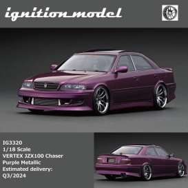 Toyota  - Vertex JZX100 purple metallic - 1:18 - Ignition - IG3320 - IG3320 | The Diecast Company