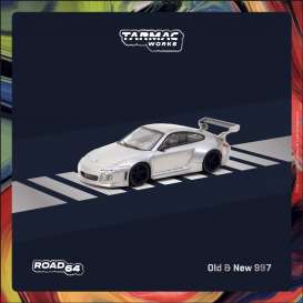 Porsche  - Old & New grey - 1:64 - Tarmac - T64R-TL053-GRY - TC-T64R-TL053-GRY | The Diecast Company