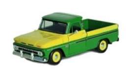 Chevrolet  - C10 1966 green - 1:24 - Motor Max - 73355gr - mmax73355gr | The Diecast Company