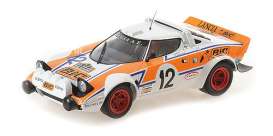 Lancia  - Stratos 1979 white/orange - 1:18 - Minichamps - 155791712 - mc155791712 | The Diecast Company