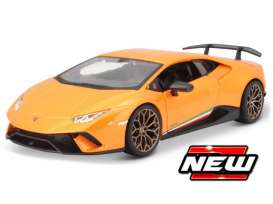 Lamborghini  - Huracan orange - 1:64 - Maisto - 15705O - mai15705O | The Diecast Company